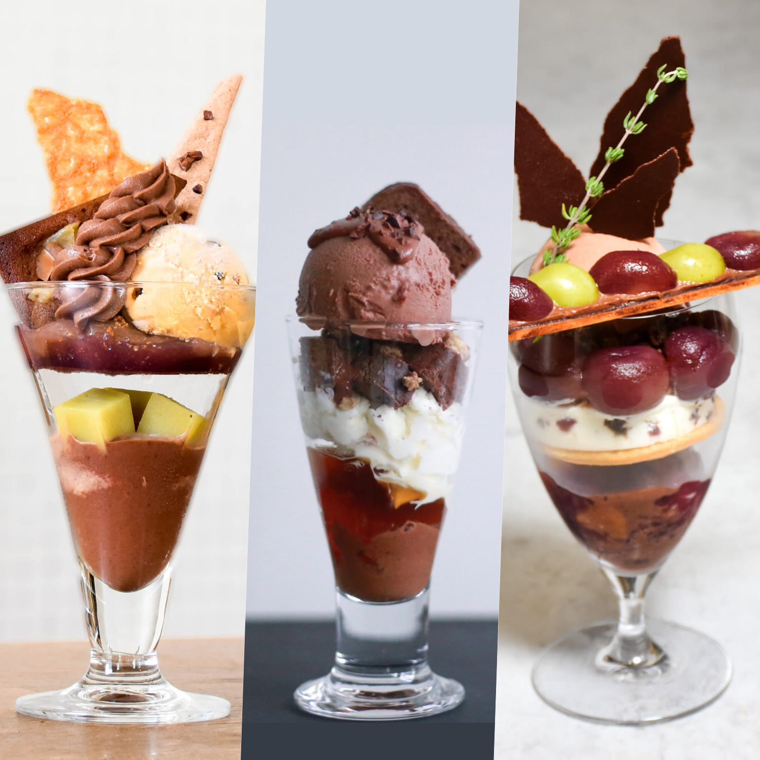 東京・本格チョコレートパフェ】チョコレート専門店が手掛ける大人のご