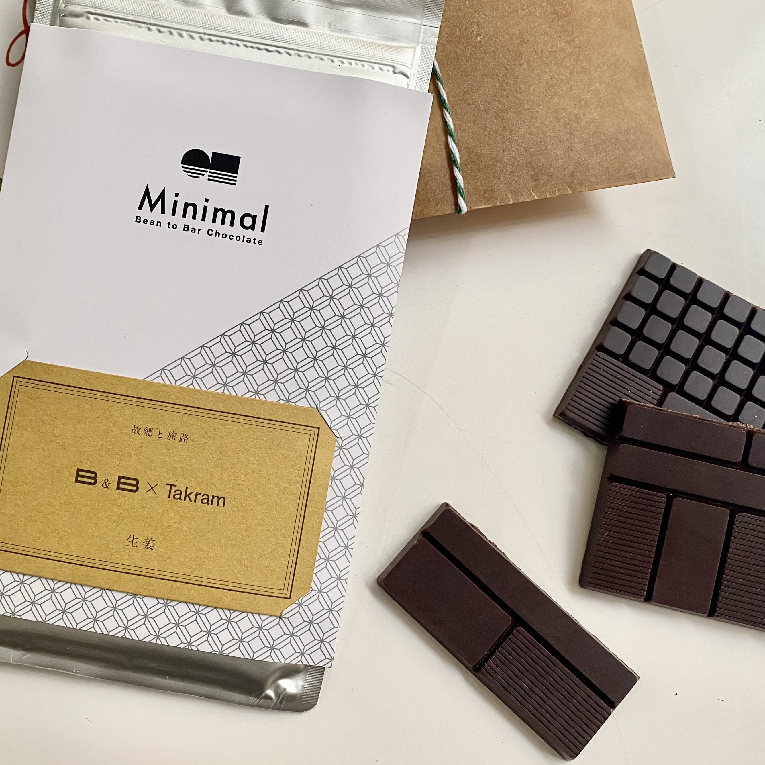 本屋BB×Takram×Minimalコラボレーション。「本のおとも」に楽しむ、生姜を使った特別なチョコレート開発秘話 – Minimal  Bean to Bar Chocolate
