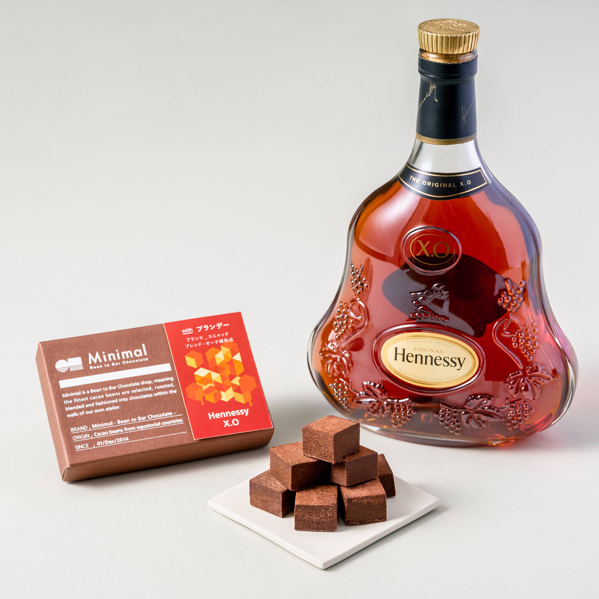 生チョコレート ブランデー -Hennessy X.O- – Minimal - Bean to Bar Chocolate -