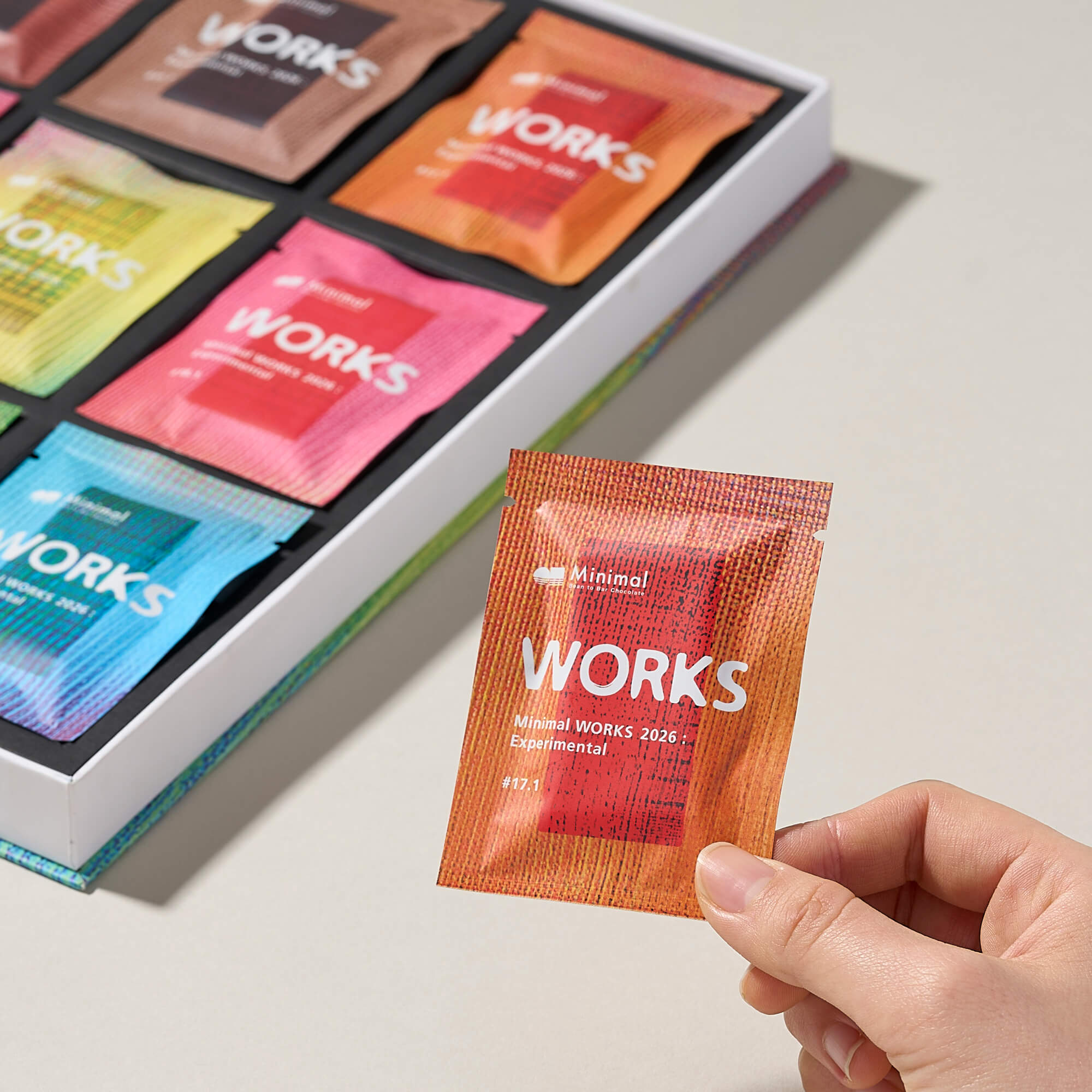Minimal WORKS：Experimental（9種・18枚入） – Minimal - Bean to Bar