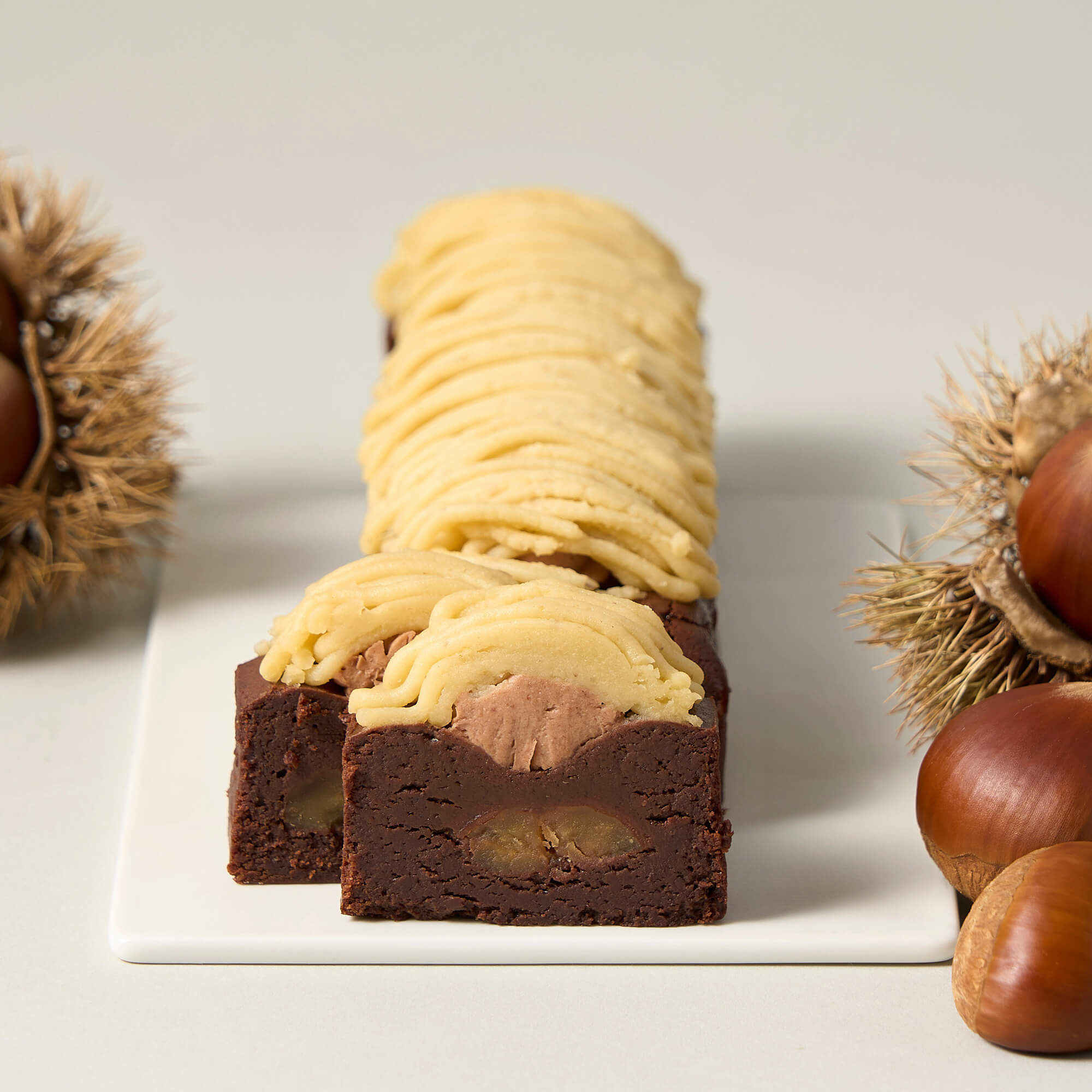 和栗モンブランの生ガトーショコラ – Minimal - Bean to Bar Chocolate -