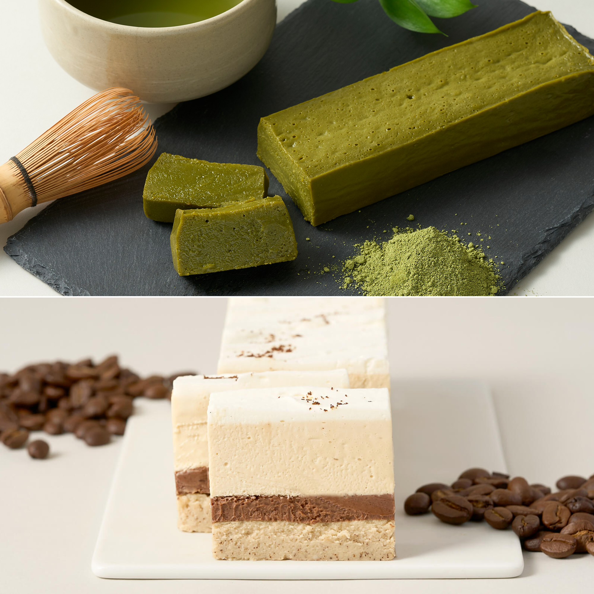 限定生ガトーショコラ食べ比べセット-抹茶&コーヒー- – Minimal - Bean