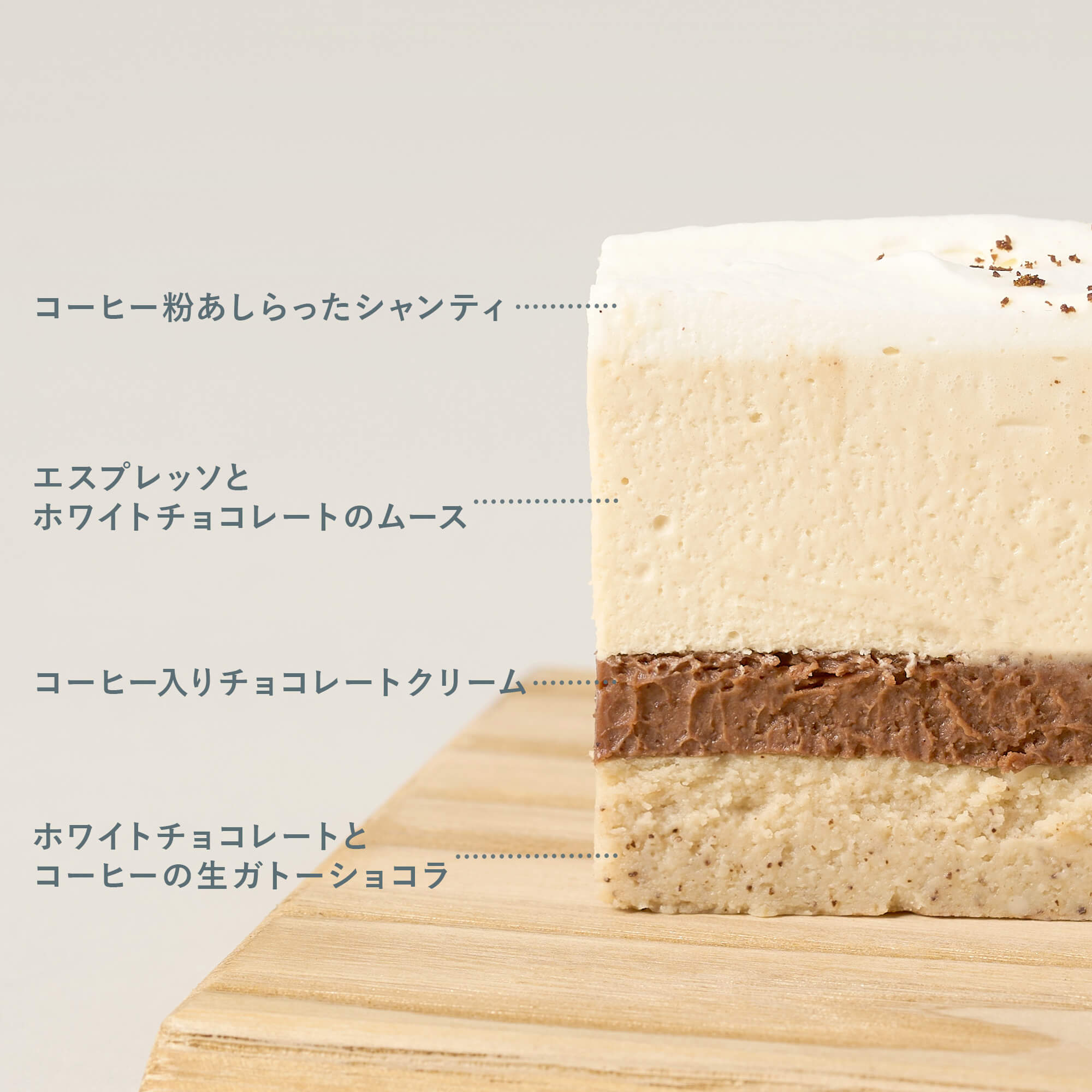 コーヒーの生ガトーショコラ -STEP BLEND by ONIBUS COFFEE- – Minimal