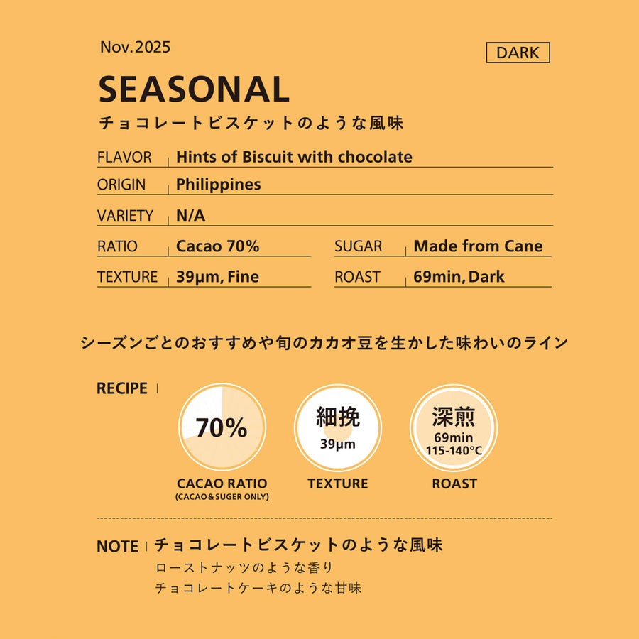 SEASONAL フィリピン70%