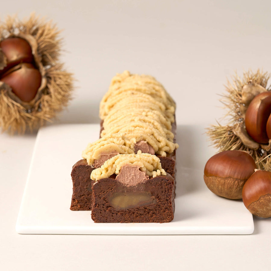 和栗モンブランの生ガトーショコラ – Minimal - Bean to Bar Chocolate -
