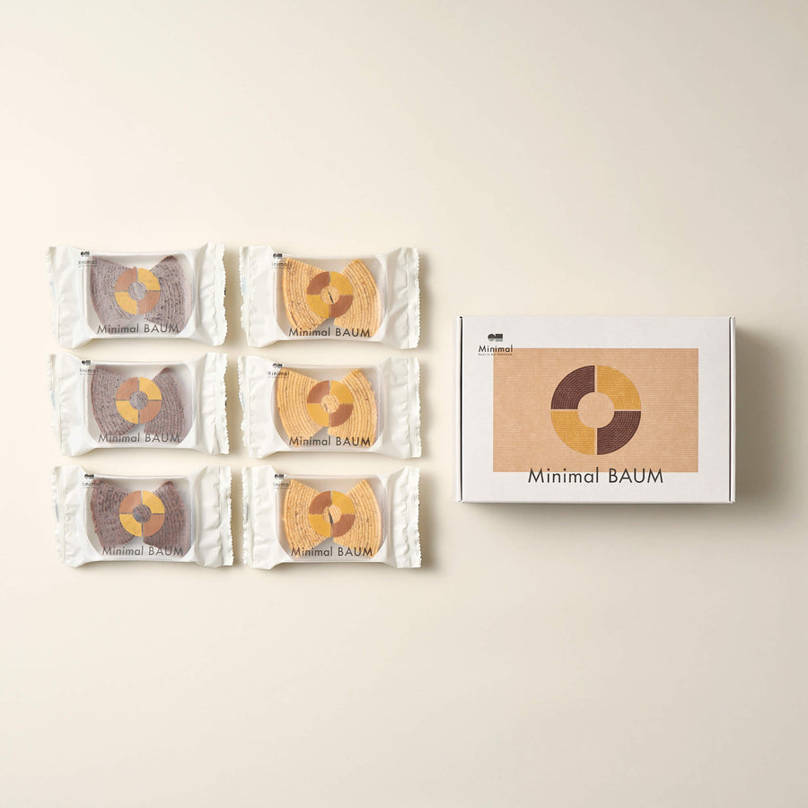 ミニマルバウム -カット-（2種6袋入） – Minimal - Bean to Bar 