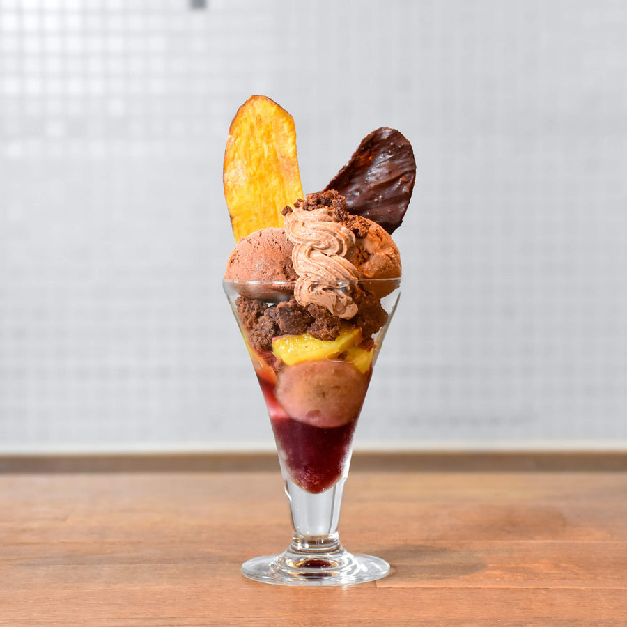 Bean to Bar チョコレートパフェ -CACAO JOURNEY-