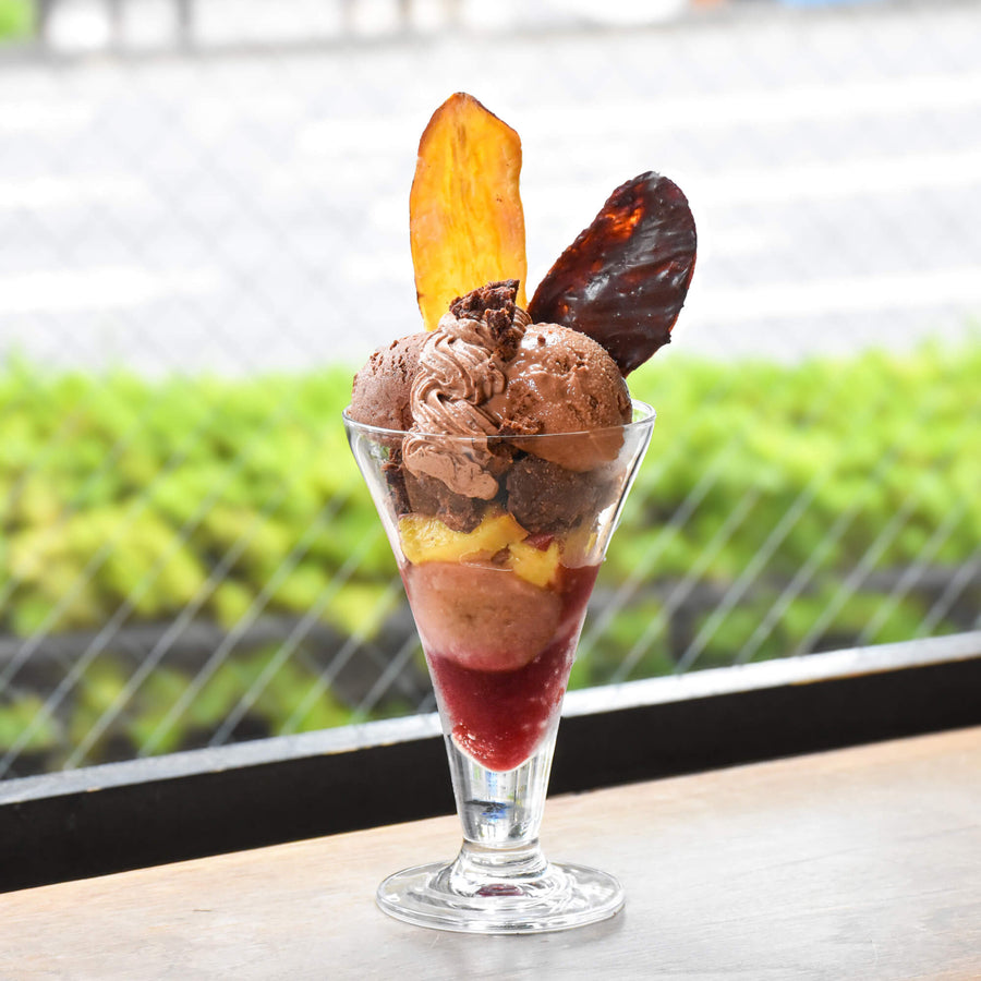 Bean to Bar チョコレートパフェ -CACAO JOURNEY-