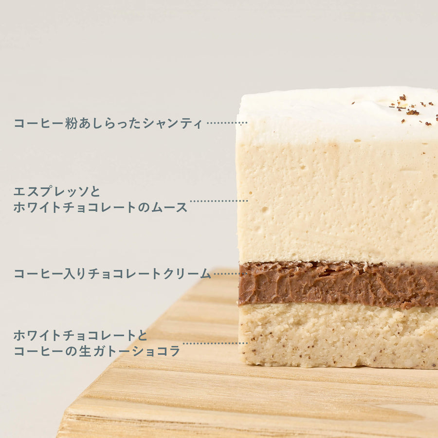 コーヒーの生ガトーショコラ -STEP BLEND by ONIBUS COFFEE- – Minimal